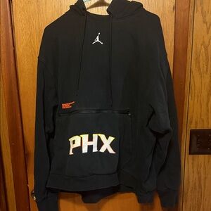 Jordan Black Hoodie with PHX Suns